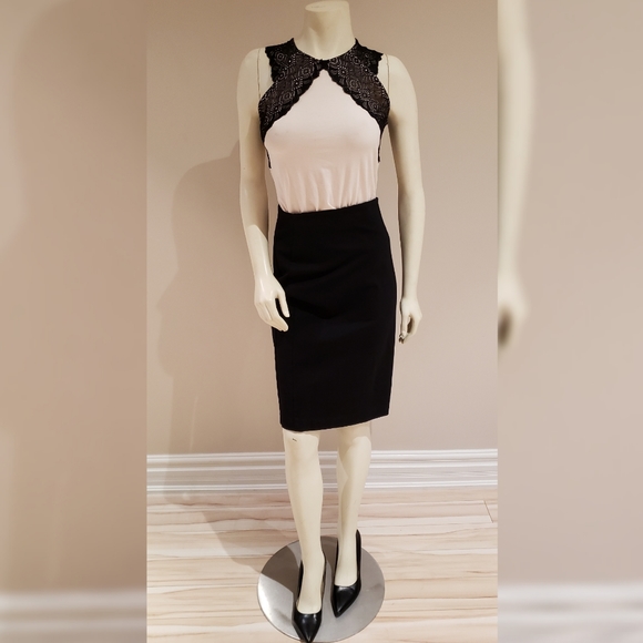 H&M cotton and lace dressy tank top